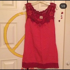 Free people red dress